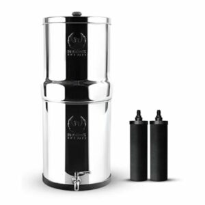 filtre à eau par gravité Phoenix Gravity avec 2 cartouches en charbon actif