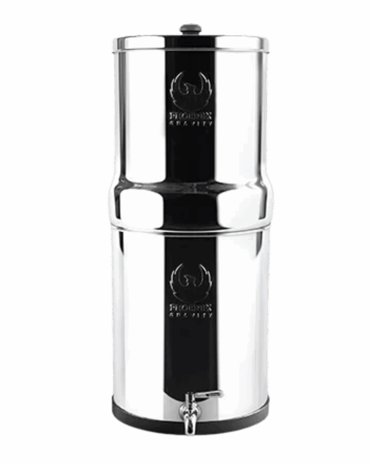 Filtre à eau par gravité en acier inoxydable Phoenix Gravity