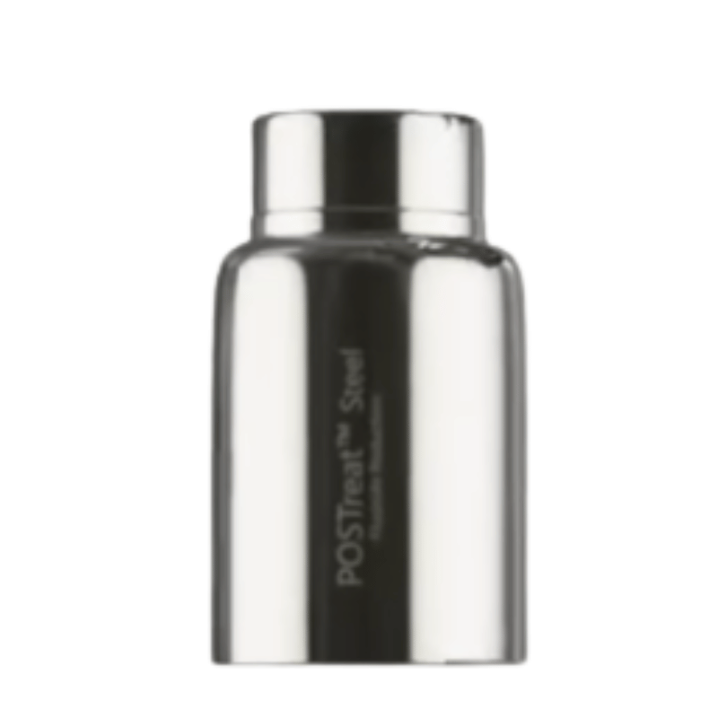 Deux cartouches anti-fluorure POSTreat en acier inoxydable pour filtre à eau par gravité